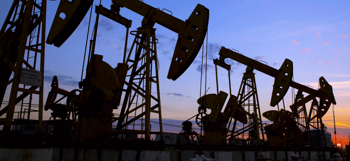 Oil field in Texas